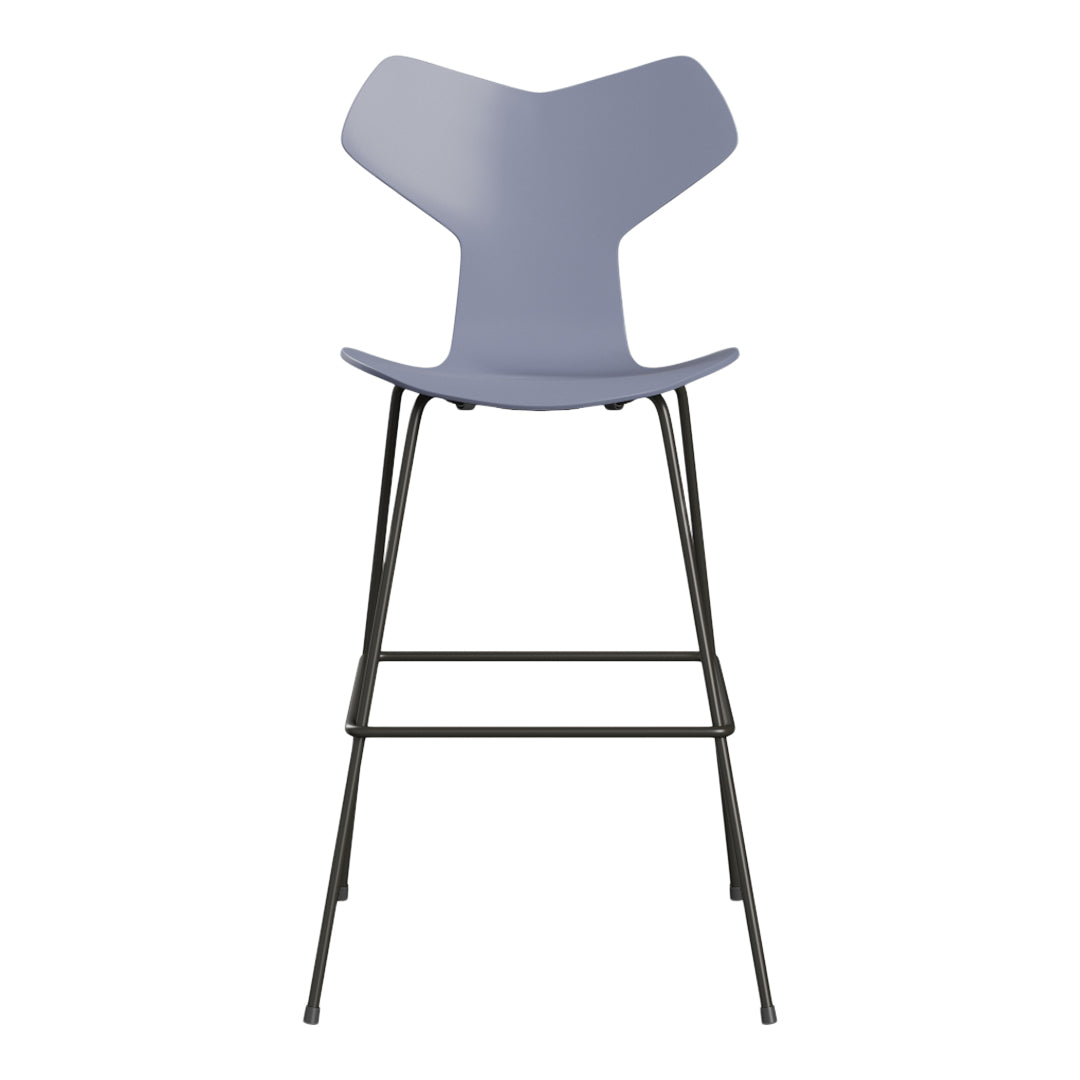 Premium Grand Prix Bar Stool 3139 - Adjustable Height Swivel Bar Chair with Footrest for Kitchen Island, Home Bar & Commercial Use