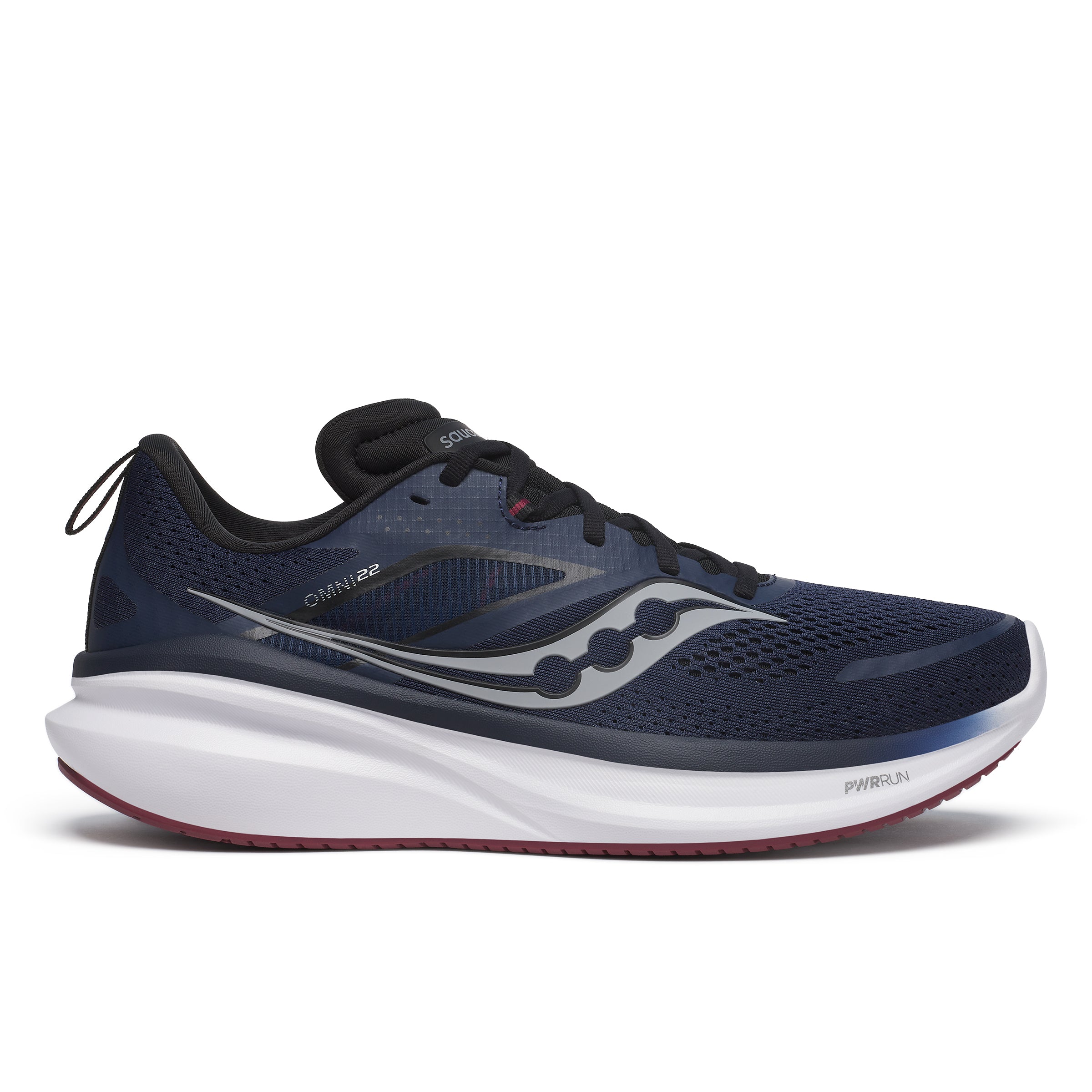 **Men's Omni 22 Running Shoes (Navy/Current) – Lightweight & Breathable for Jogging, Gym Workouts & Daily Wear**