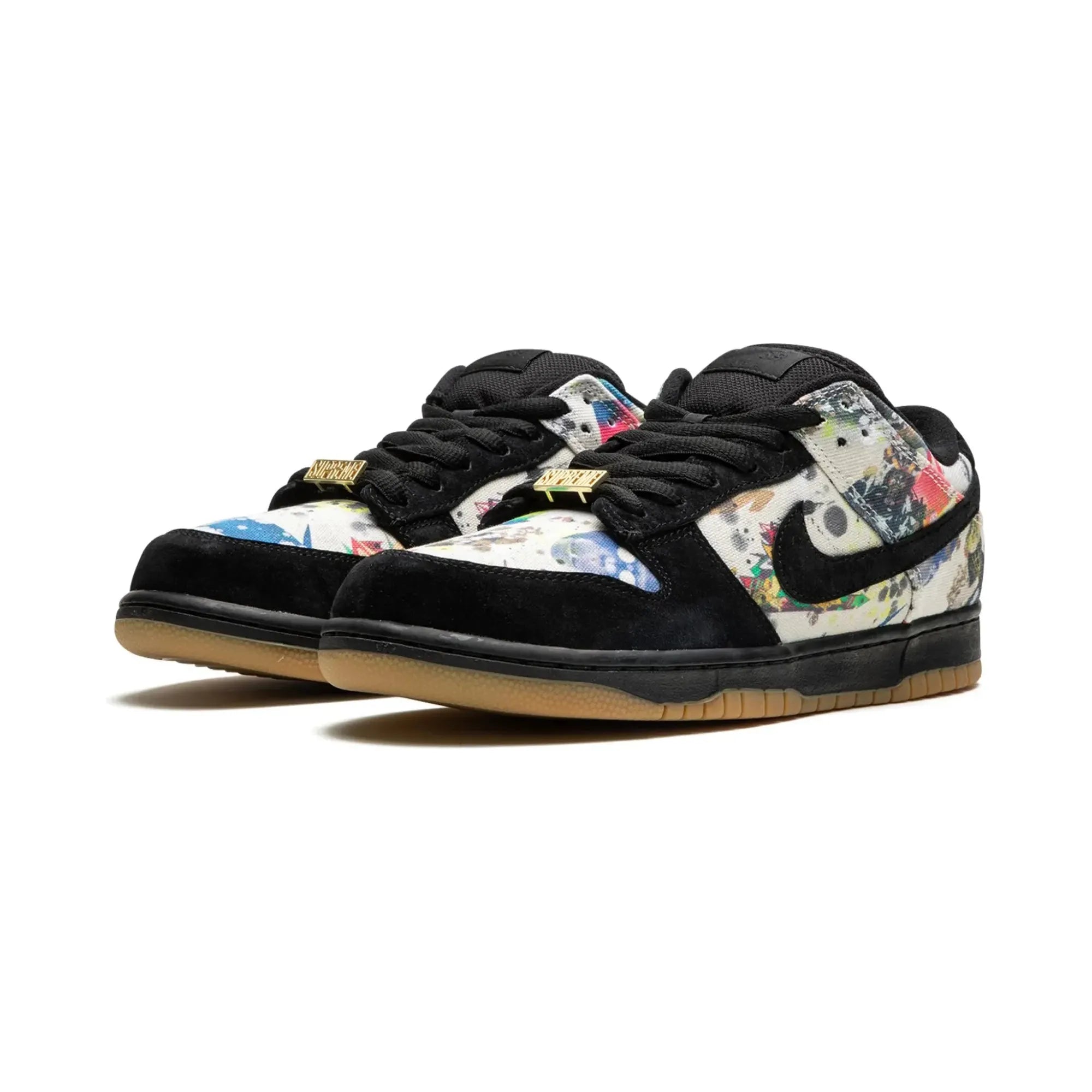 Nike SB Dunk Low Supreme Rammellzee Skate Shoes - Limited Edition Sneakers for Men & Women - Perfect for Streetwear Fashion, Skateboarding & Sneaker Collecting
