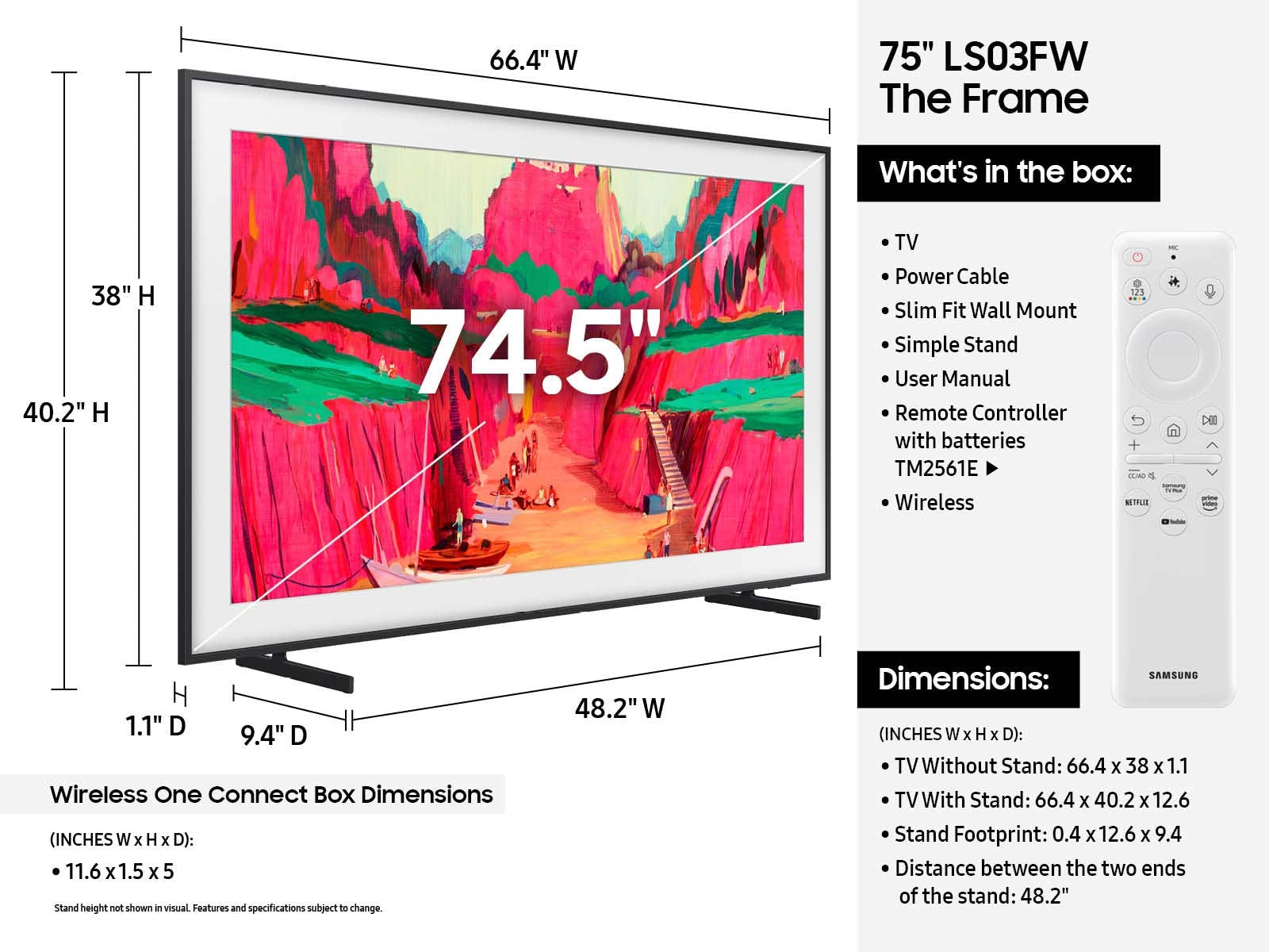 Samsung The Frame Pro 75