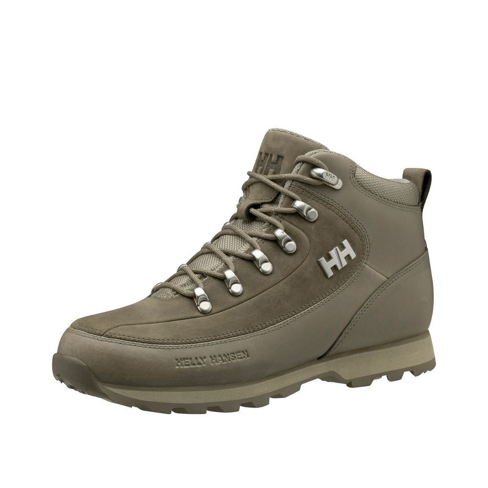 Helly Hansen Forester Leather Snow Boots - Waterproof Winter Boots for Men & Women - Warm Insulated Hiking Boots for Snow, Ice & Cold Weather - Perfect for Skiing, Snowboarding & Outdoor Adventures