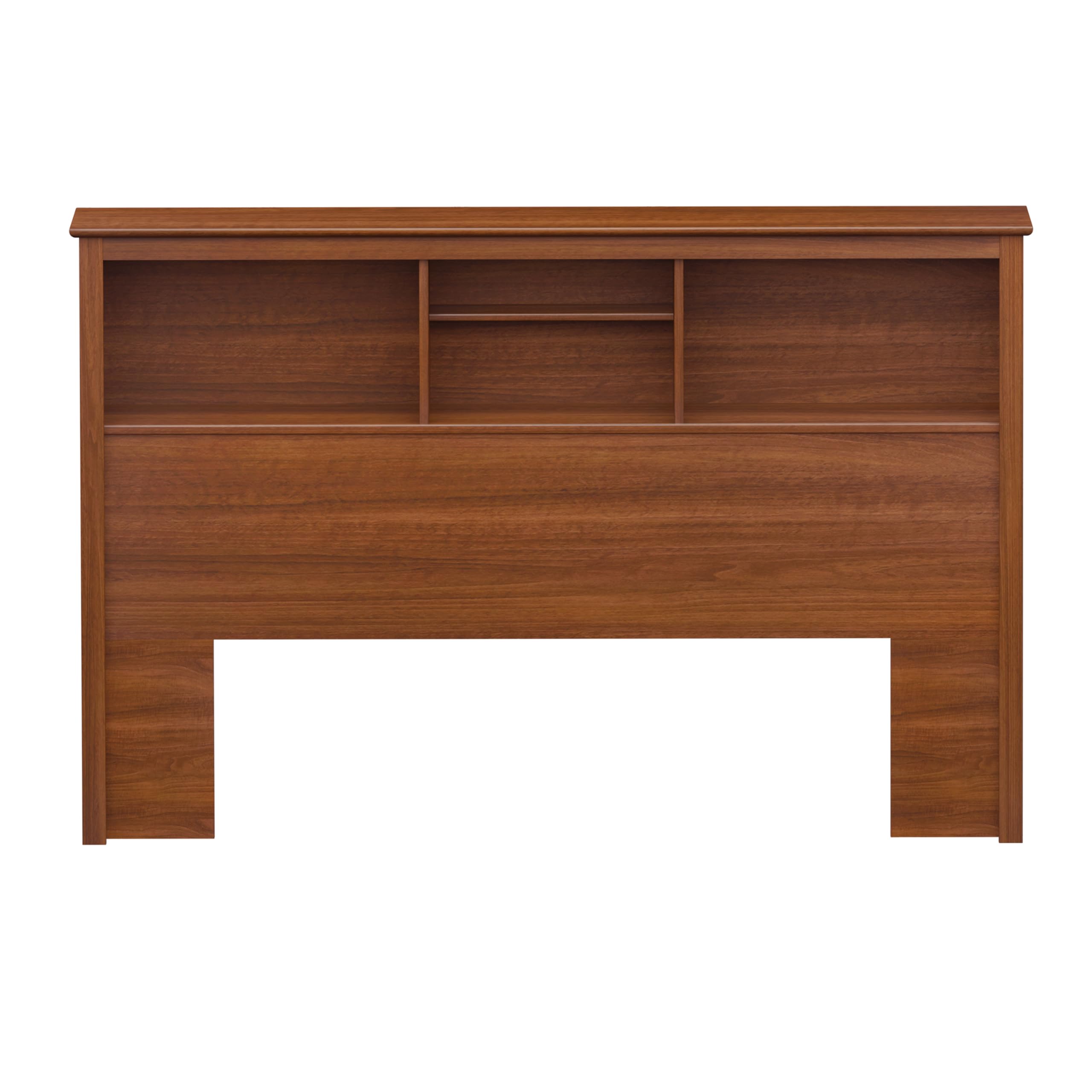 Stylish Full/Queen Size Bookcase Headboard with 3 Storage Compartments - 11