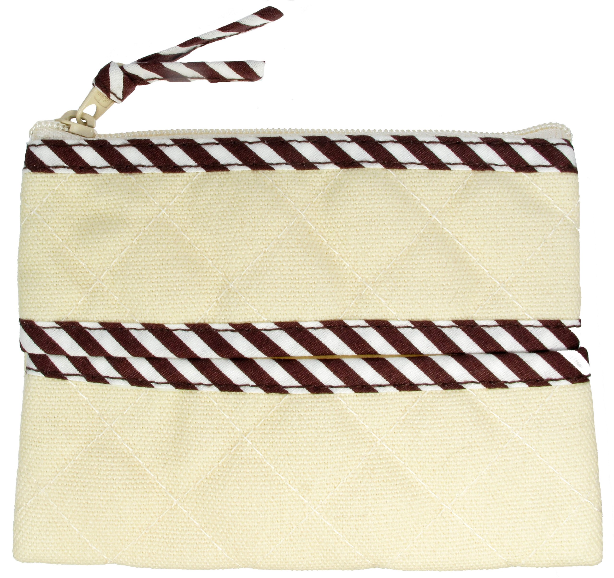 Canvas Coin Purse & Pouch with Zipper Closure - Compact Wallet with Tissue Pocket - Perfect for Travel, Shopping, and Everyday Essentials Organization