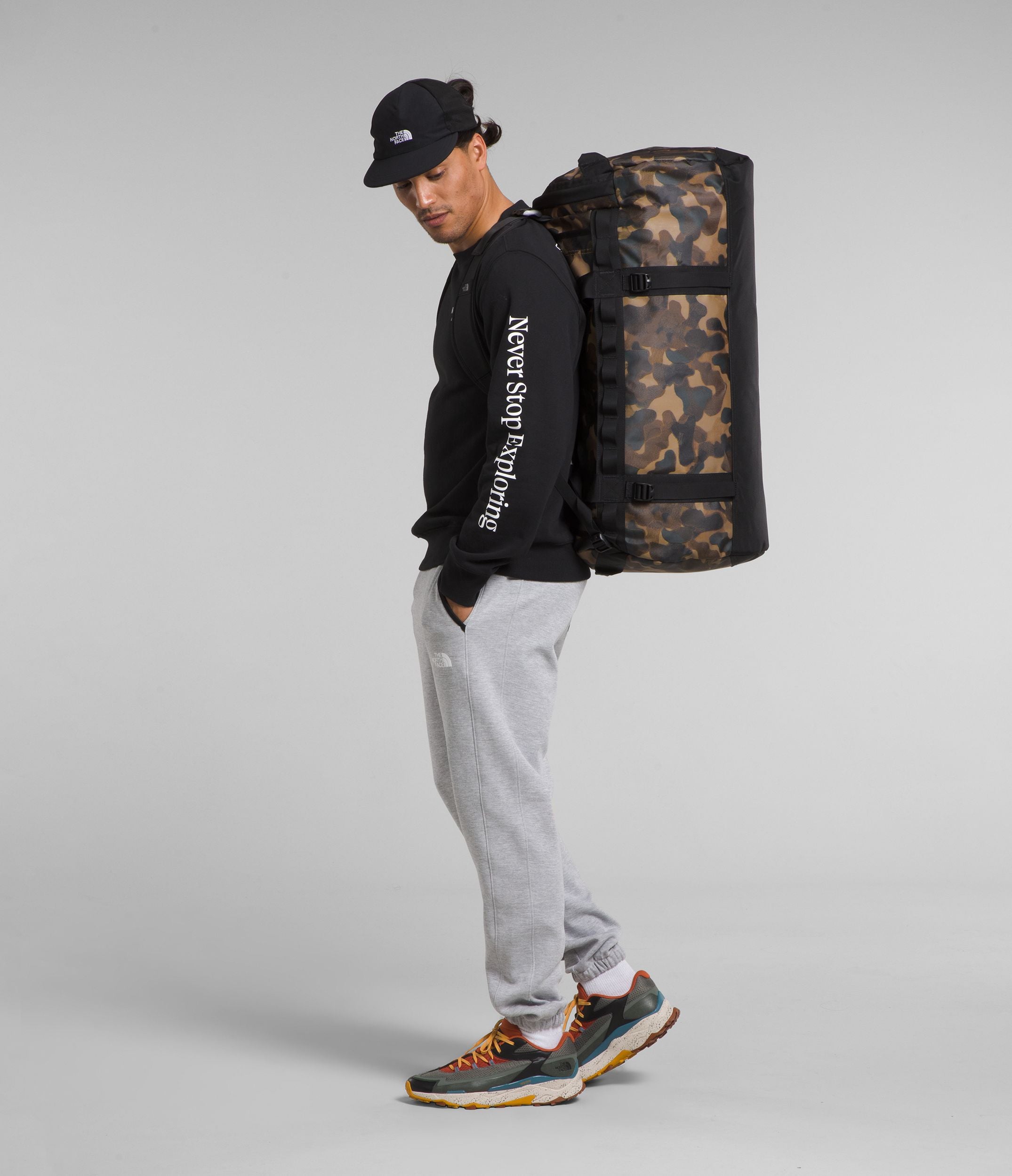 The North Face Base Camp Duffel Bag - Large Waterproof Travel Duffel for Camping, Hiking & Outdoor Adventures - Perfect for Gear Storage & Adventure Travel