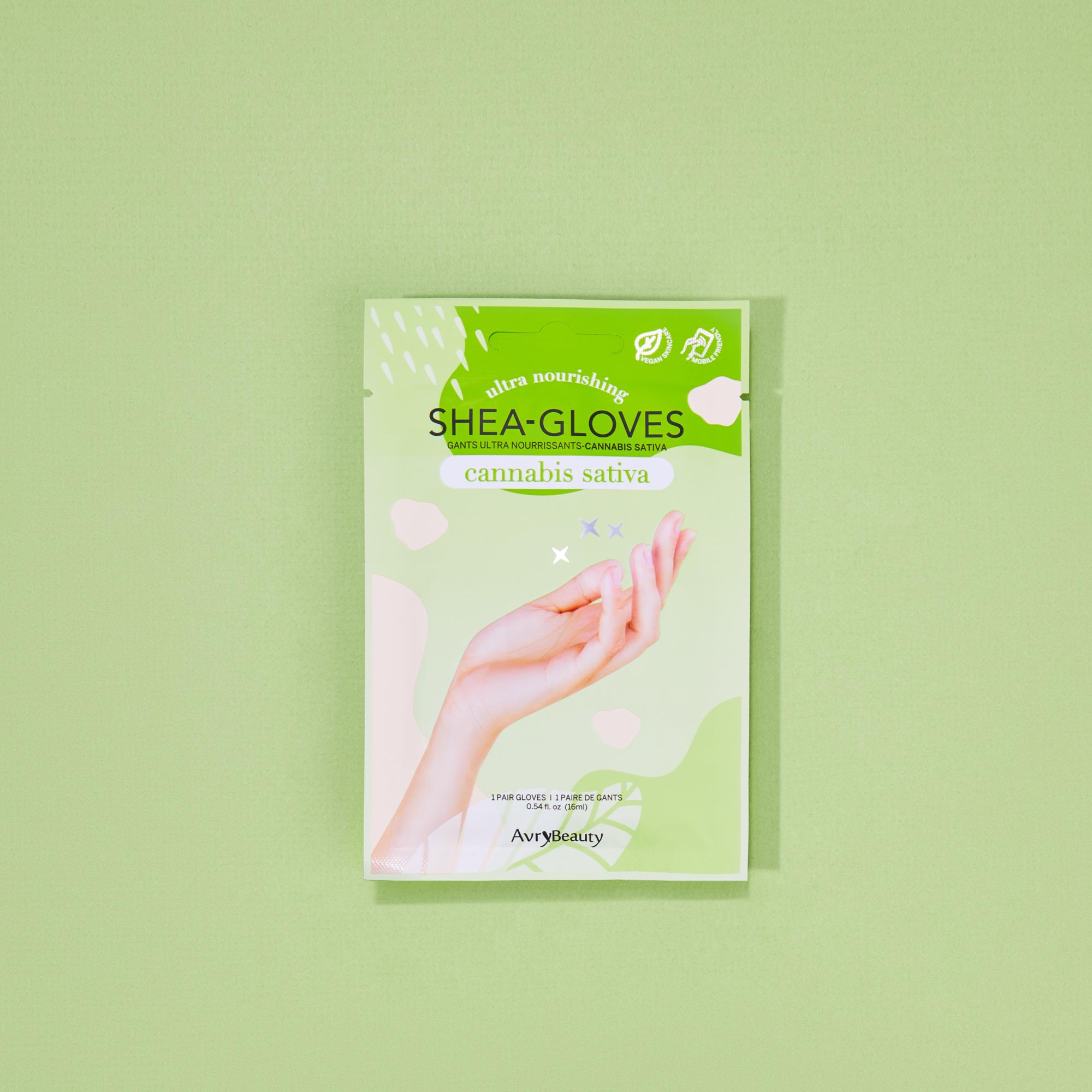 Avry Beauty Shea Butter Gloves for Women - Ultra Moisturizing Hand Care with Deep Hydration - Perfect for Overnight Treatment, Dry Skin Relief & Spa Night (1 Pair)