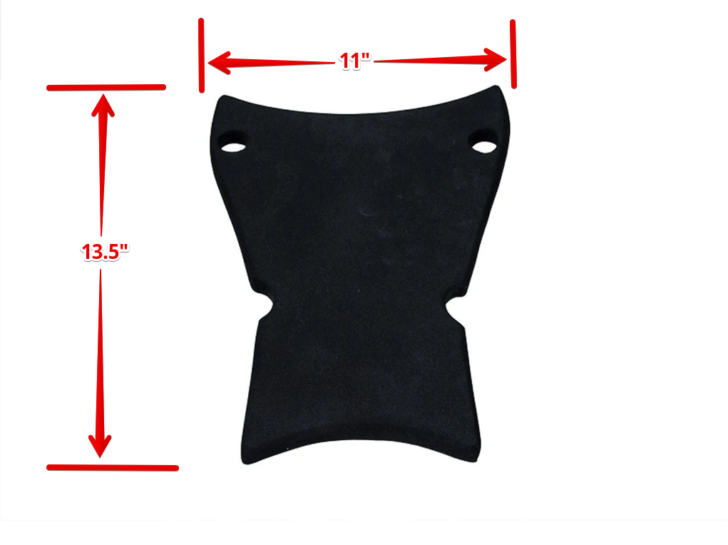 Kawasaki ZX10R SuperBike Seat Base Pad 71-0170PAD 2011-2018 - Comfortable Motorcycle Seat Cushion for Long Rides & Racing