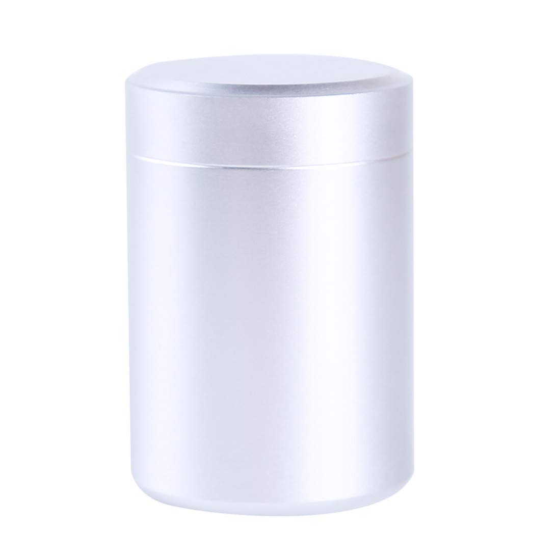 Premium Small Portable Tea Tin Canisters - Airtight Storage for Coffee, Tea, Candy & Goji Berries | Perfect for Home, Office & Travel Use