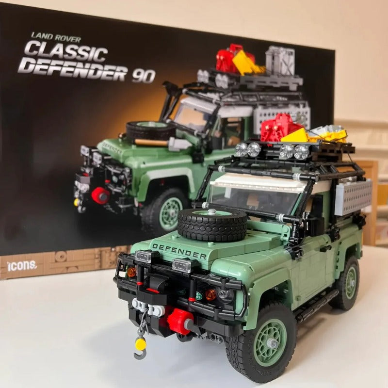 2336PCS Land Rover Classic Defender 90 Building Blocks Set - Perfect for Adults & Kids, STEM Educational Toy, Creative DIY Model Car Kit for Home Decoration, Birthday Gifts & Collectors