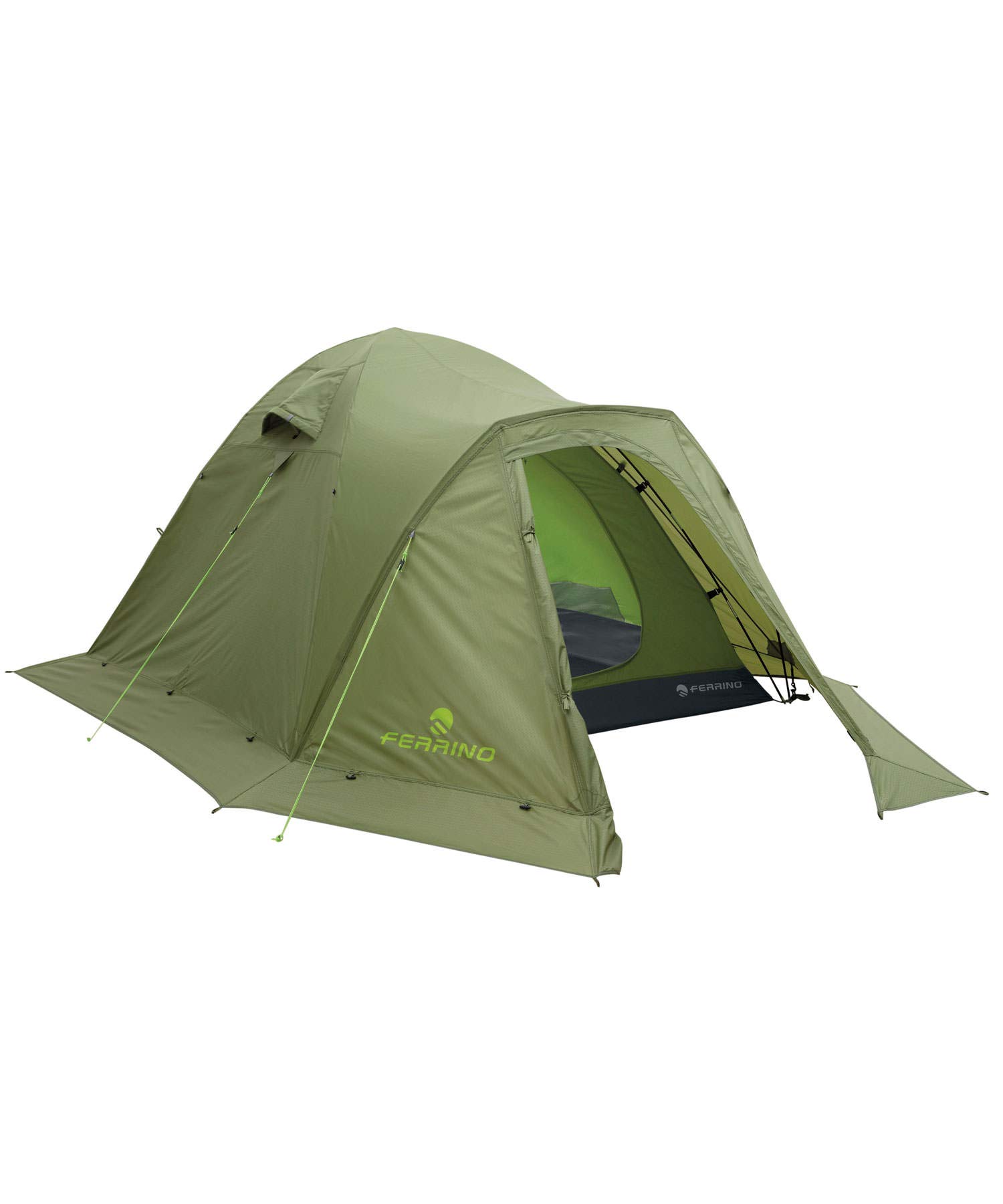 Ferrino Tenere Lightweight Camping Tent - 2 Person, 3 Season, Waterproof Backpacking Tent for Hiking, Outdoor Adventures & Family Camping Trips