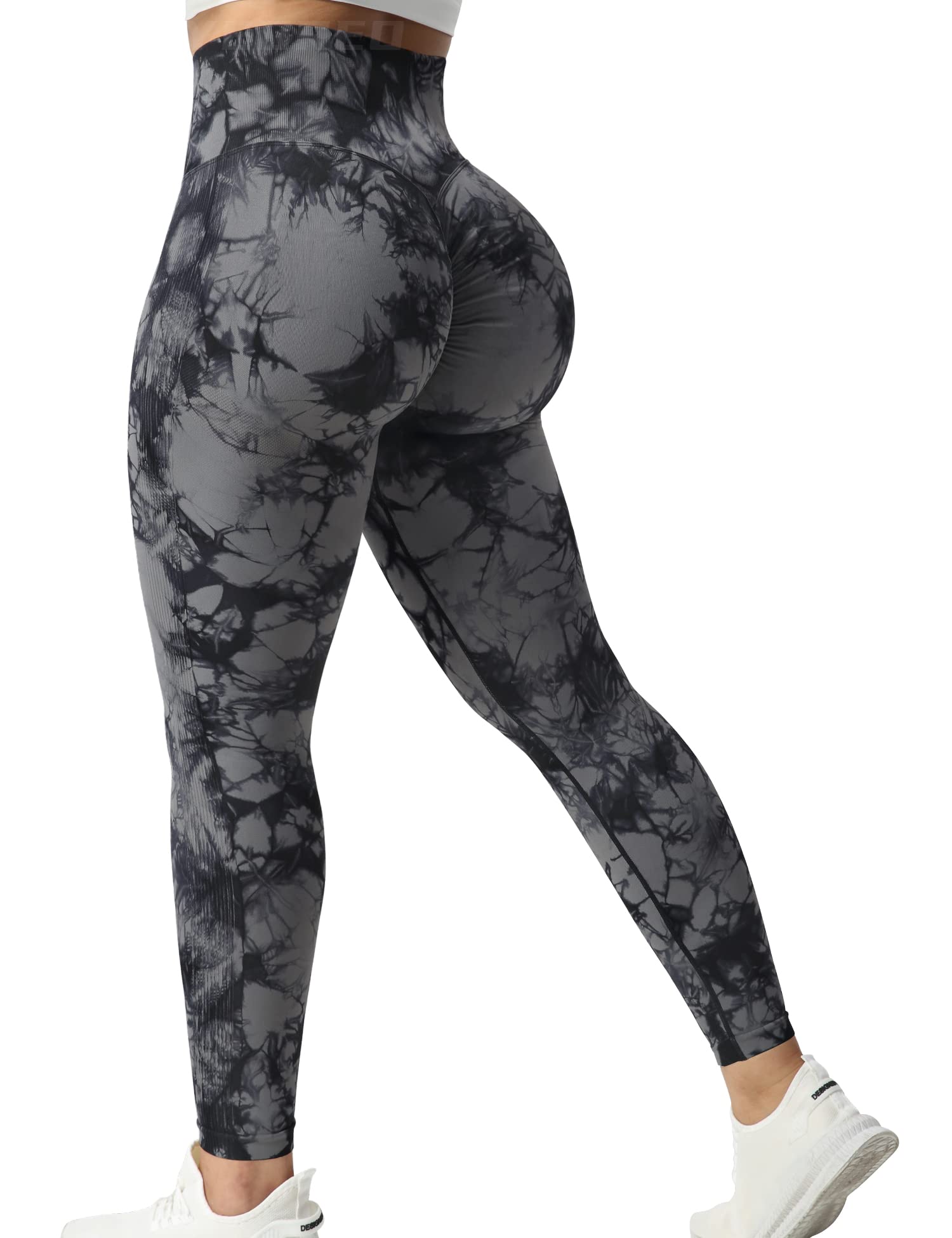 **YEOREO Women's Scrunch Butt Lift Yoga Leggings - High Waist Seamless Workout Pants with Ruched Booty Design for Compression & Toning - Perfect for Gym, Running & Lounge Wear**