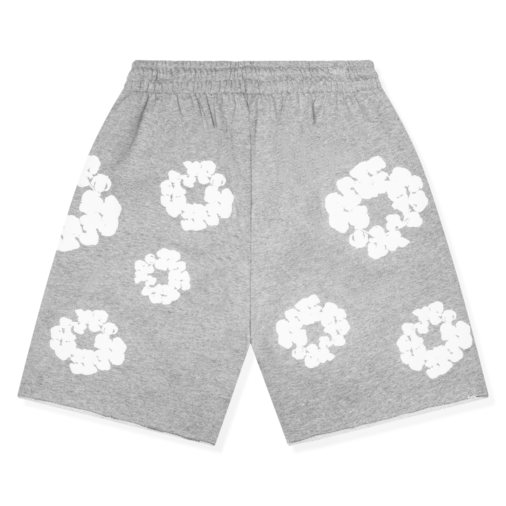Denim Tears Cotton Wreath Grey Denim Shorts for Men - Casual Streetwear Summer Shorts for Outfits & Beach Wear