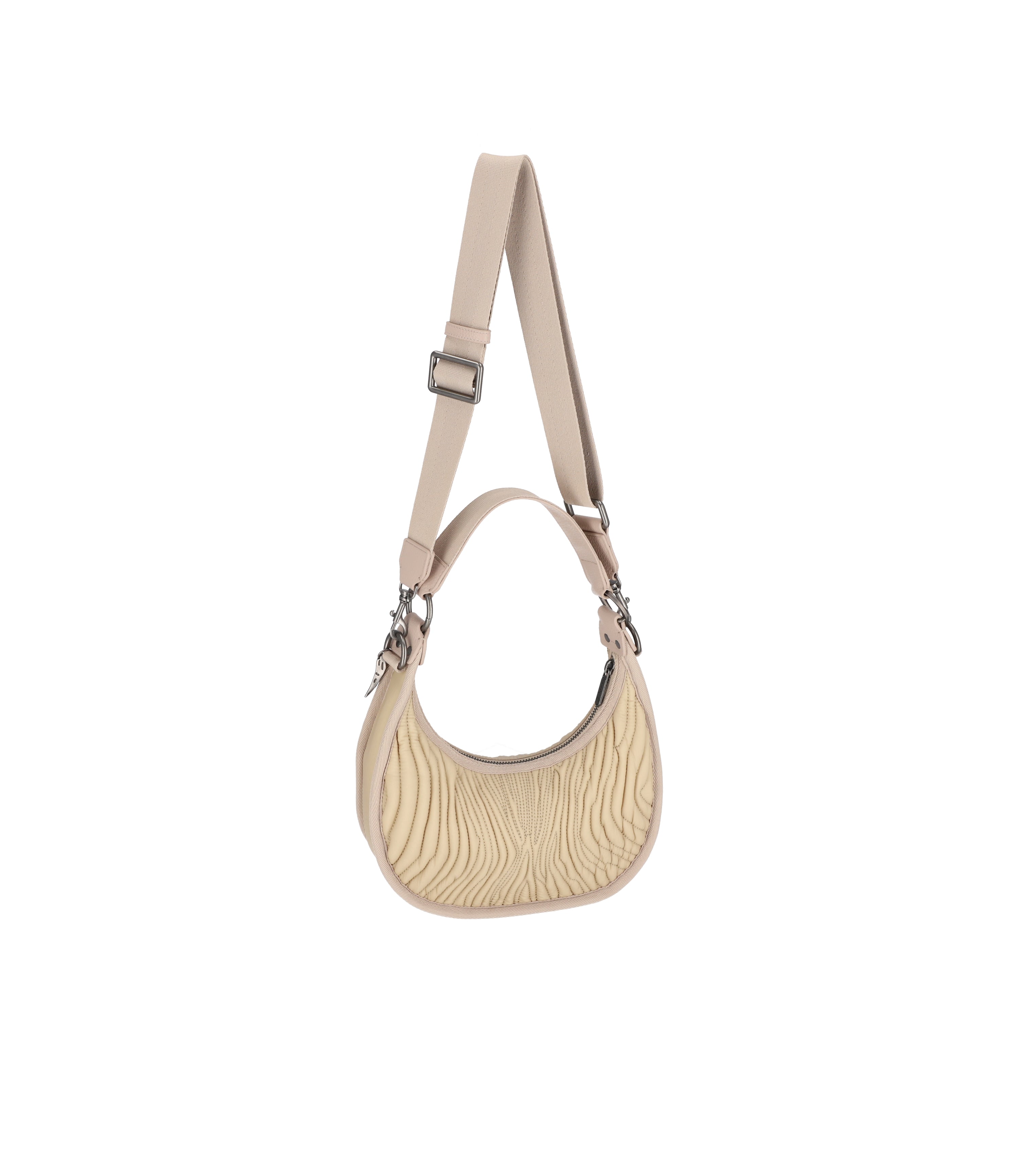 Bologna Matelassé Small Crossbody Bag - Stylish Leather Shoulder Purse for Women | Perfect for Work, Travel & Everyday Use