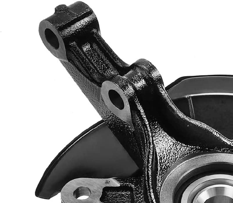 2003-2005 Honda Civic 1.7L L4 Steering Knuckle & Wheel Hub Bearing Assembly - Front Left Driver Side Replacement Part for CNG & Petrol Models - Perfect for Suspension Repair & Wheel Bearing Replacement