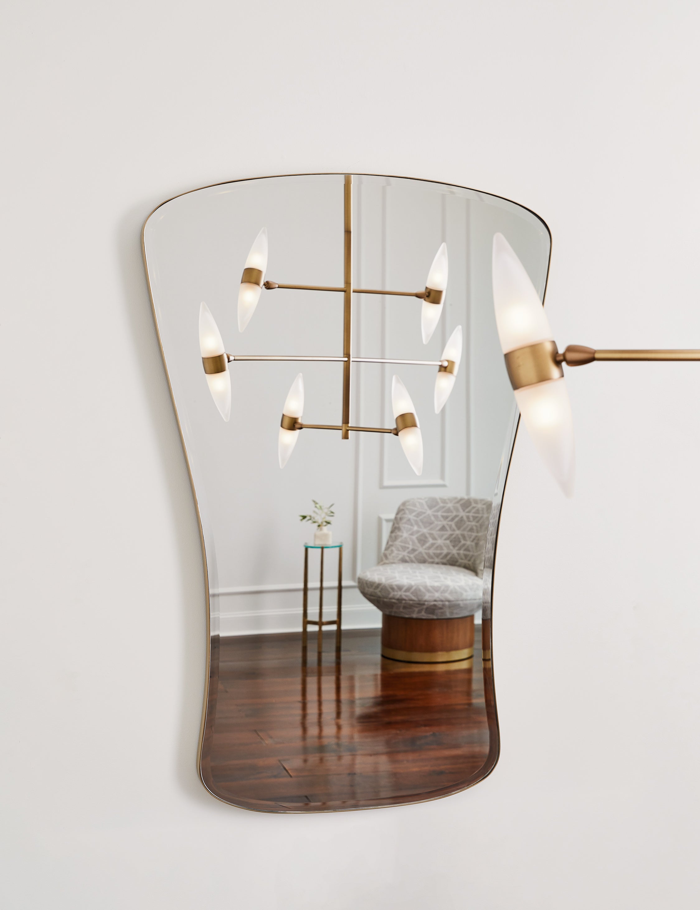 Bradick Mirror - Wall Mounted Bathroom Vanity Mirror with LED Lights, Anti-Fog & Dimmable Function for Makeup & Shaving | Perfect for Home, Spa, Salon & Hotel Decor