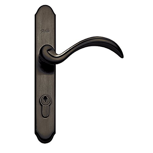 Pella Select Oil-Rubbed Bronze Storm Door Handleset - Durable Exterior Door Hardware for Enhanced Home Security & Curb Appeal - Perfect for Front Entry, Patio & Back Doors