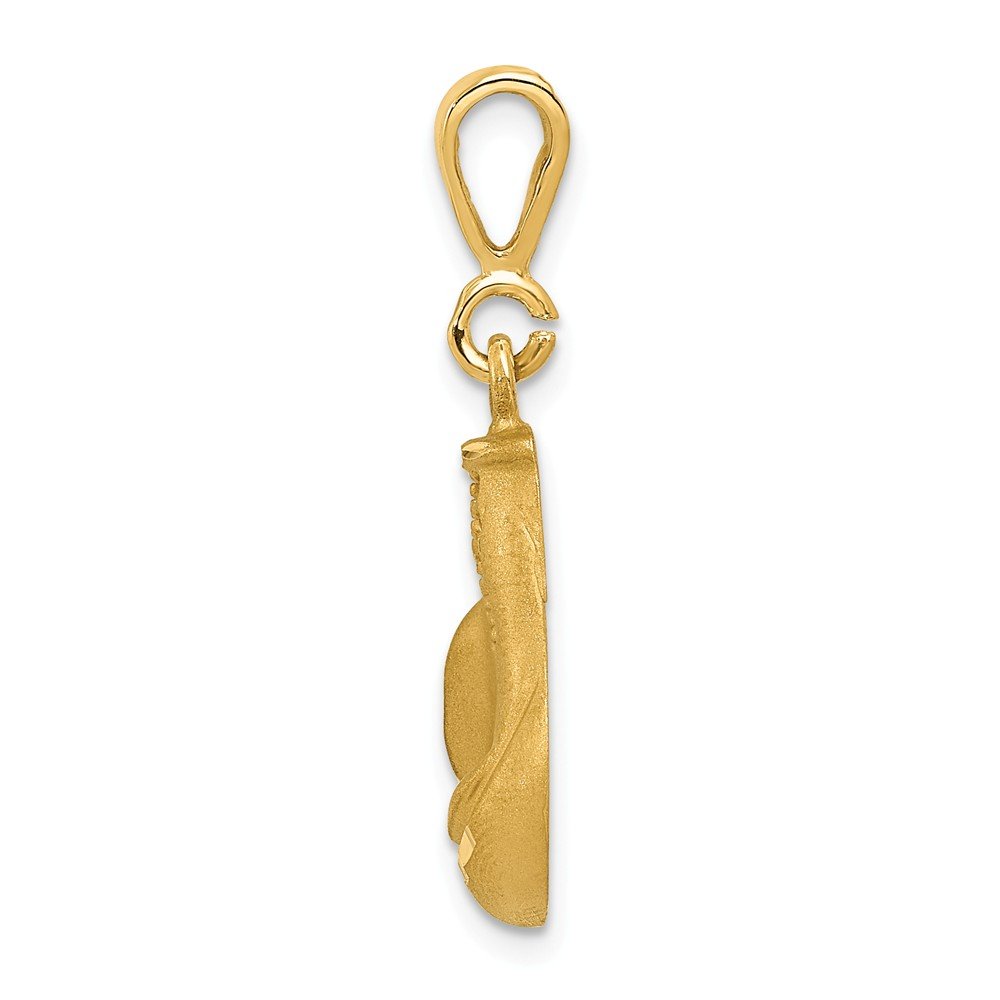 14K Solid Yellow Gold Boxing Glove Charm Pendant - Dainty Jewelry Gift for Boxers, Fighters & Sports Lovers - Perfect for Necklaces, Bracelets & Boxing Enthusiast Collections
