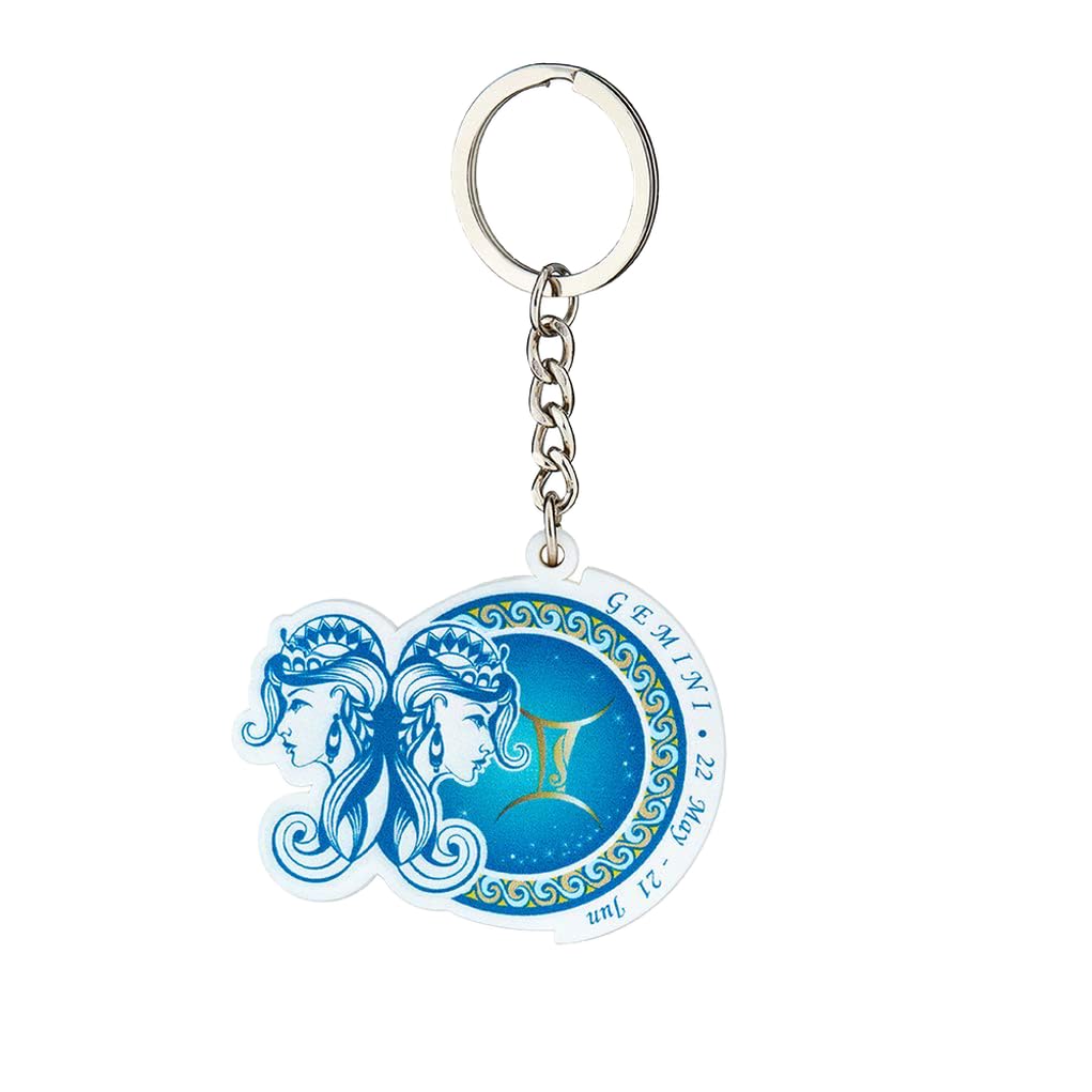 Premium Quality Horoscope Keychains - Personalized Zodiac Gifts for Daily Use & Travel Accessories