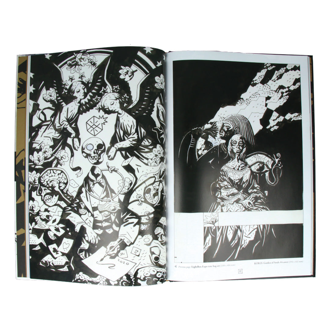 Hell, Ink & Water: The Art of Mike Mignola - Dark Fantasy Comic Art Book for Collectors & Fans | Perfect for Home Decor, Gifts & Art Inspiration