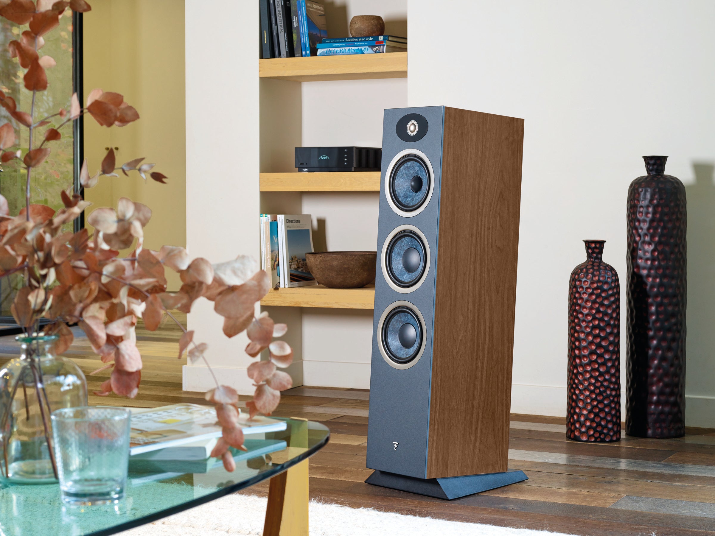 Focal Theva No 3 High-End Bookshelf Speakers (Pair) - Premium Audio for Home Theater & Music Listening