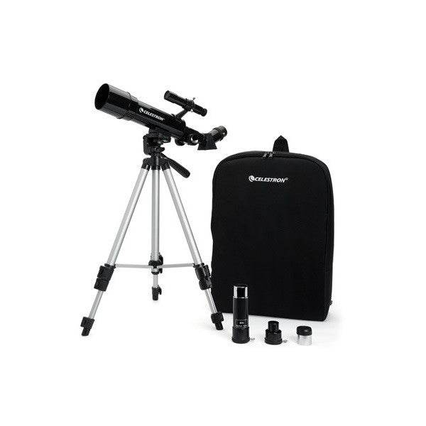 Celestron TravelScope 50 Portable Telescope with Backpack Kit - Compact & Lightweight for Hiking, Camping & Stargazing - Perfect for Beginners & Outdoor Adventures