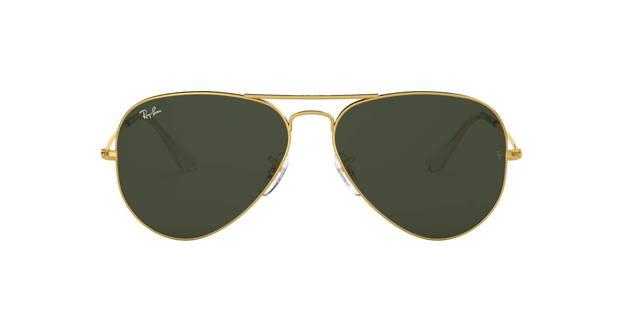 Ray-Ban RB3025 Classic Aviator Sunglasses - Polarized UV Protection, Lightweight Metal Frame for Men & Women - Perfect for Driving, Travel & Outdoor Activities