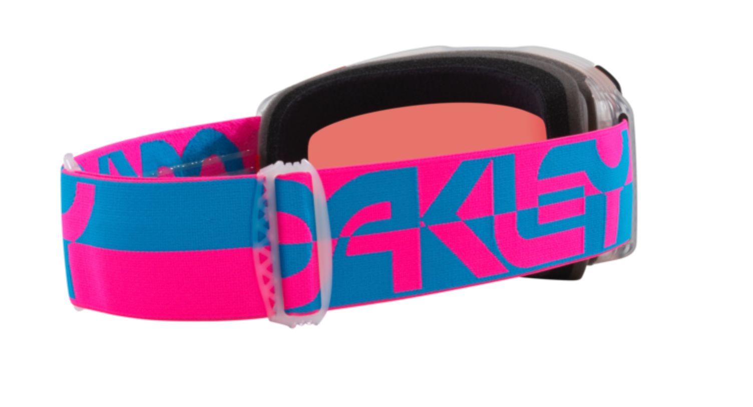 Oakley Line Miner Pro L Ski Goggles - Blue Pink Duality with Prizm Sapphire Iridium & Snow Iced Iridium Lenses - Perfect for Snowboarding, Skiing & Winter Sports