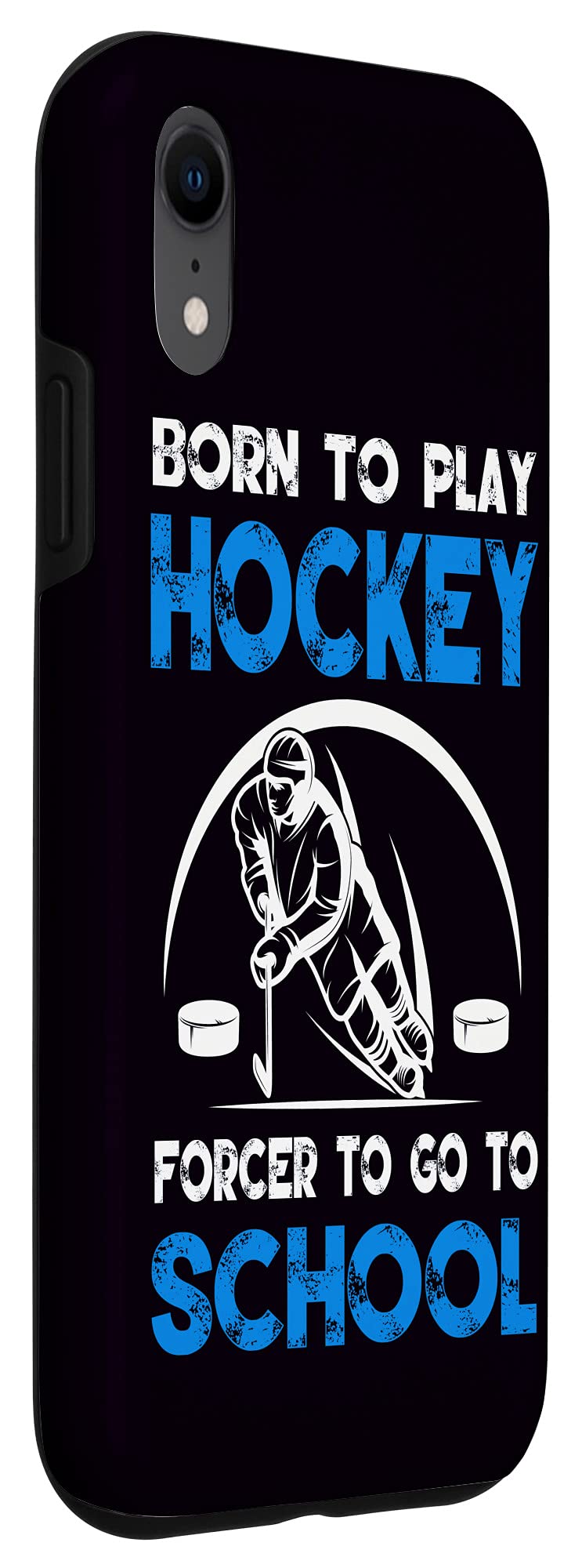iPhone XR Hockey Case for Boys - Durable Ice Hockey Phone Cover - Perfect for Hockey Players & Fans