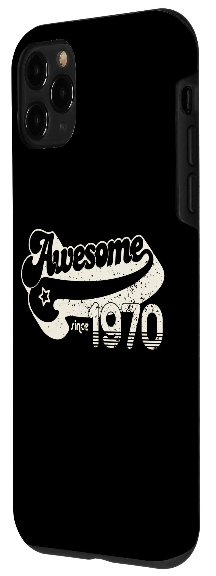 iPhone 11 Pro Case - 50th Birthday Gift for Men & Women - Vintage 1970s Design - Perfect for Anniversary, Retirement & Milestone Celebrations