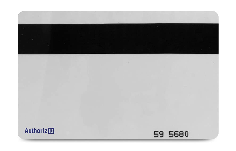 50 CR80 Magstripe 26 Bit Proximity Cards - Hi-Co Weigand Prox Blank Printable Magnetic Stripe Cards - Compatible with ISOProx 1386, 1326 & H10301 Format - Works with Most Security Systems - Ideal for Office Access Control, Hotel Keycards & ID Badge Printing