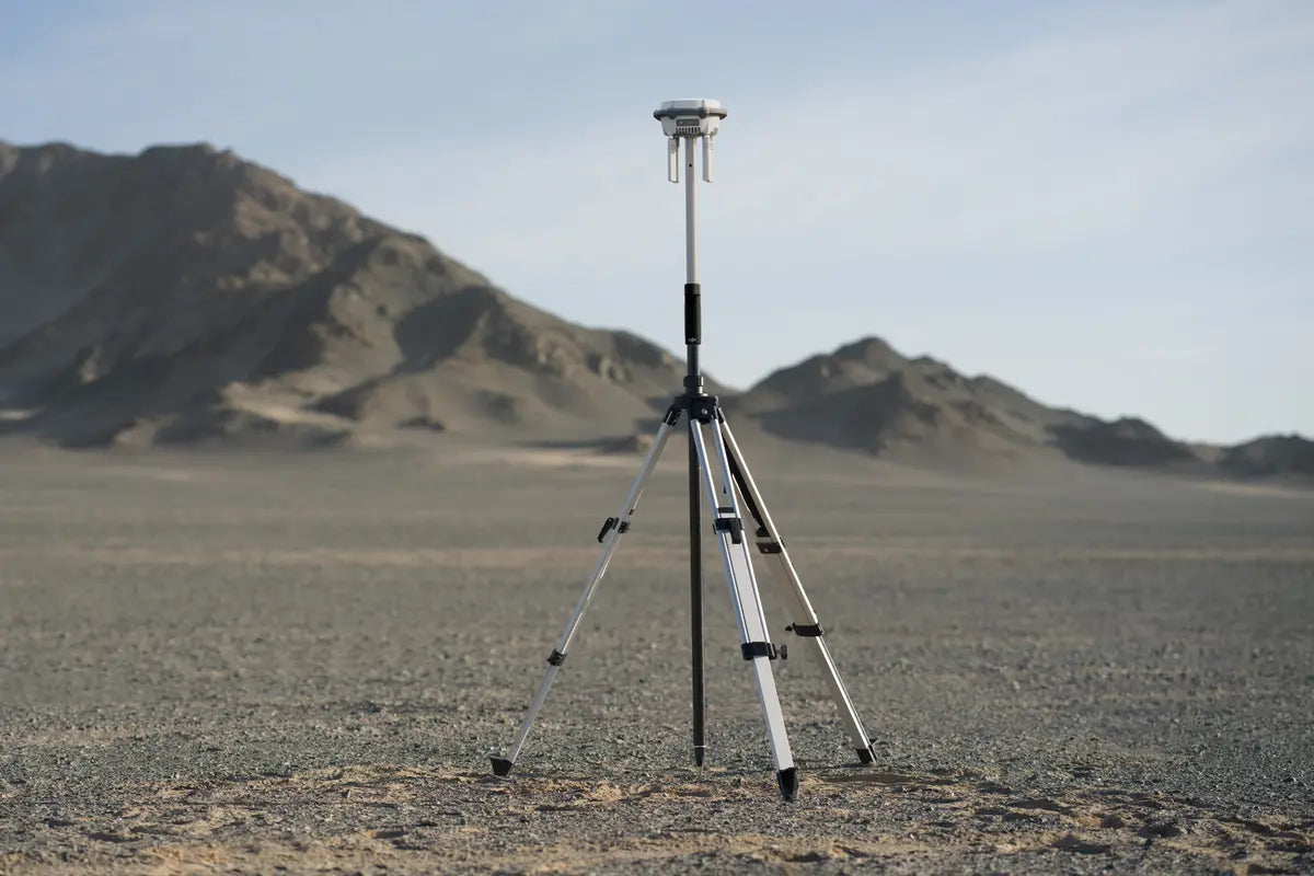 DJI D-RTK 3 Survey Pole and Tripod Kit - High Precision GNSS Receiver for Land Surveying, Construction & Mapping - Professional Drone Accessories for Accurate Positioning