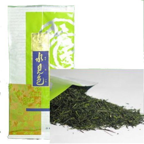 Premium Japanese Green Tea Leaves - Yamaneen Mizumiiro Decocted Tea 100g | Authentic Japanese Tea for Home Brewing, Gifts & Relaxation
