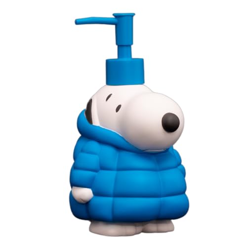 Blue - Snoopy Puffer Coat Pump Dispenser
