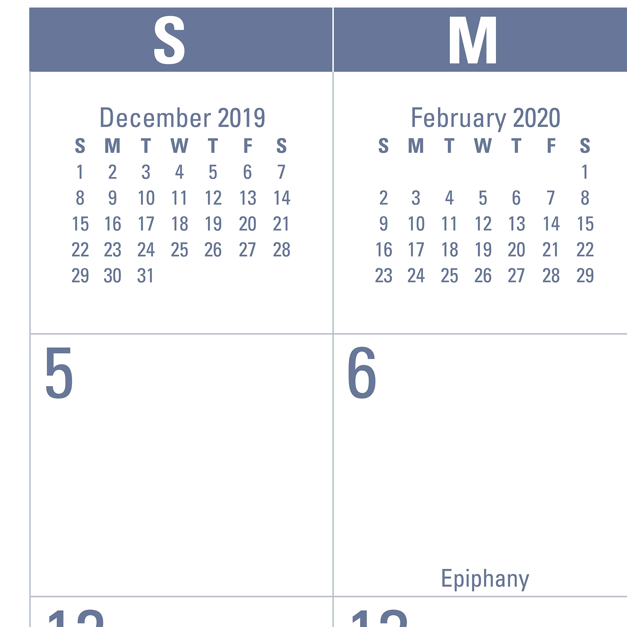 AT-A-GLANCE 2020 Desk Calendar - 21.75
