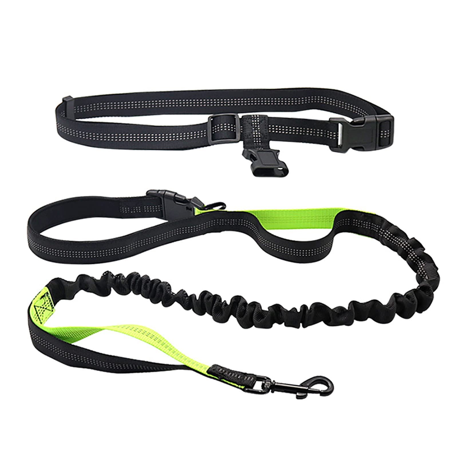 Hands-Free Dog Leash - Adjustable Reflective Bungee Dog Walking Belt for Small & Large Dogs | Perfect for Running, Hiking & Outdoor Adventures