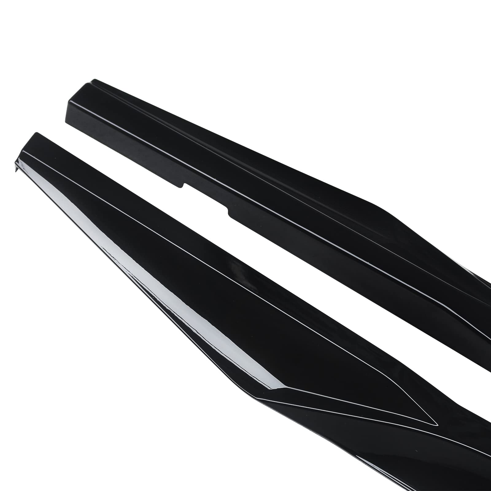 NINTE Side Skirt for 2022-2024 Honda Civic Sedan 4 Door - Gloss Black Rocker Panel Extension & Protector - Enhances Style & Protects Vehicle from Road Debris - Perfect for Car Enthusiasts & Daily Commuters