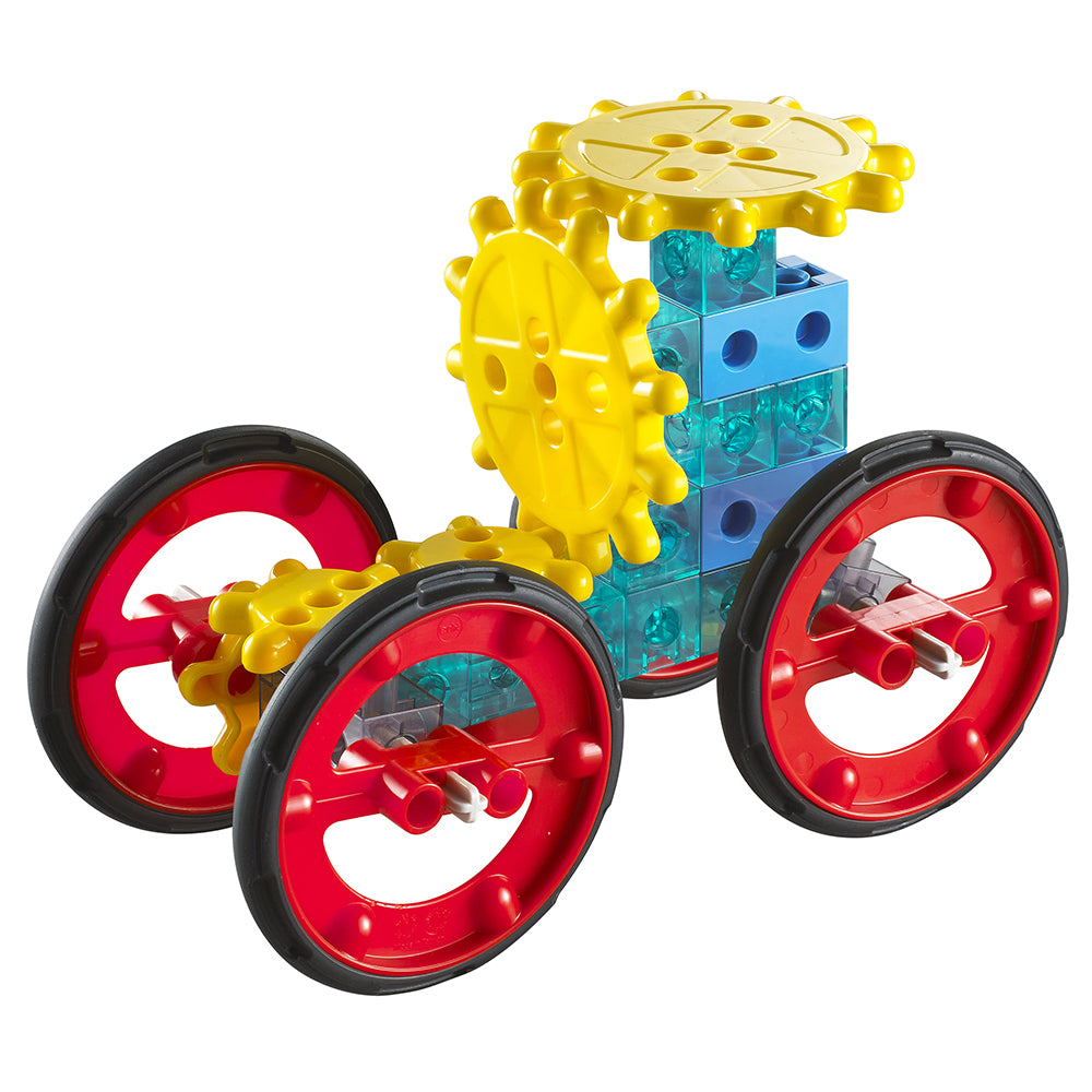 My Gears! STEM Building Kit for Kids - Creative Construction Toy Set for Young Engineers to Build, Explore & Learn - Perfect for Classroom, Birthday Gifts & Hands-On Learning Activities