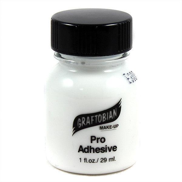 Graftobian Professional Makeup Adhesive - Waterproof & Long-Lasting for Special FX, Prosthetics & Costume Makeup - Ideal for Halloween, Cosplay & Theatrical Performances