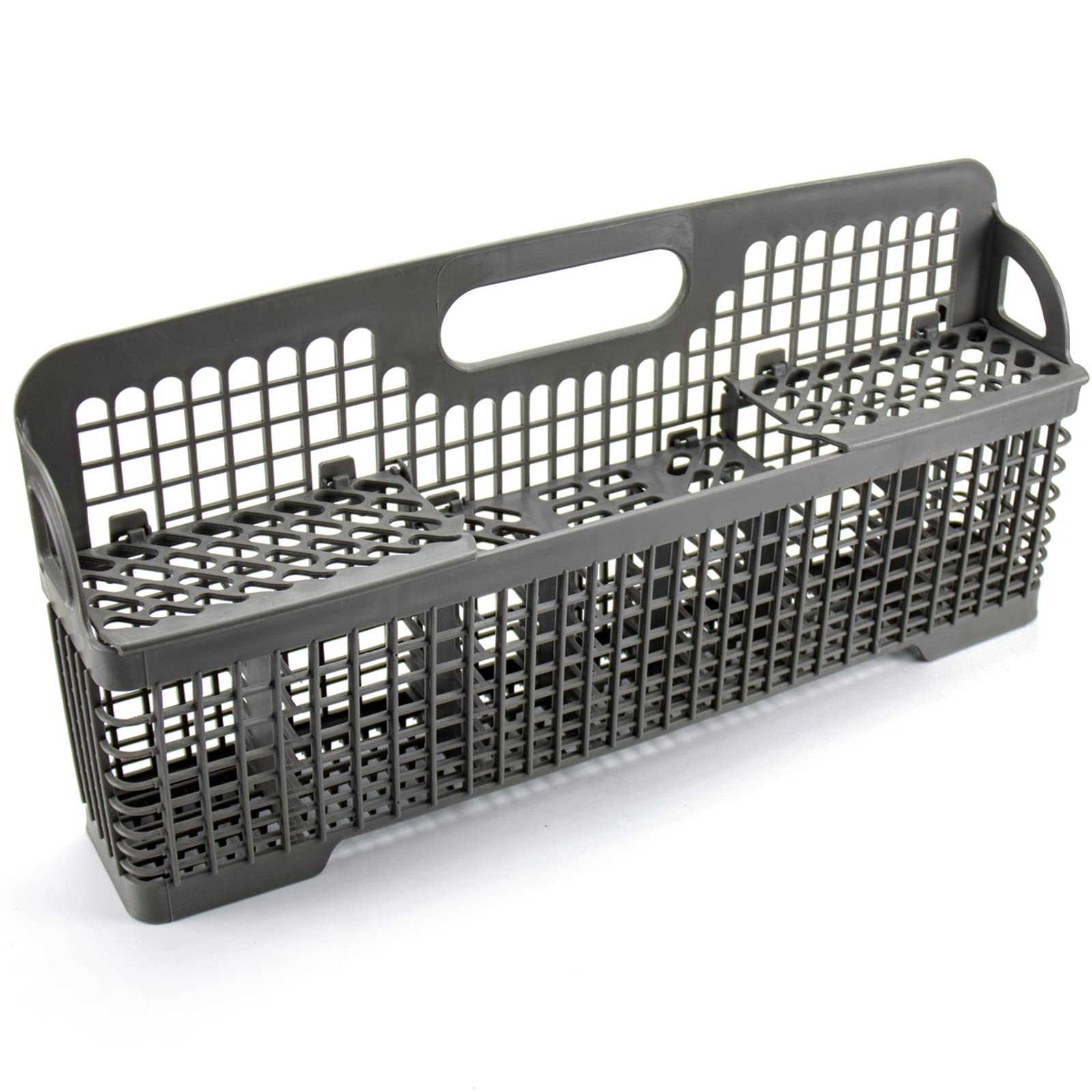 Universal Dishwasher Silverware Basket Replacement for Whirlpool & KitchenAid Dishwashers - Compatible with Models W10190415, 8531233, 8531288, 8562043 - Durable Utensil Holder for Easy Organization - Perfect for Kitchen, Restaurant & RV Use