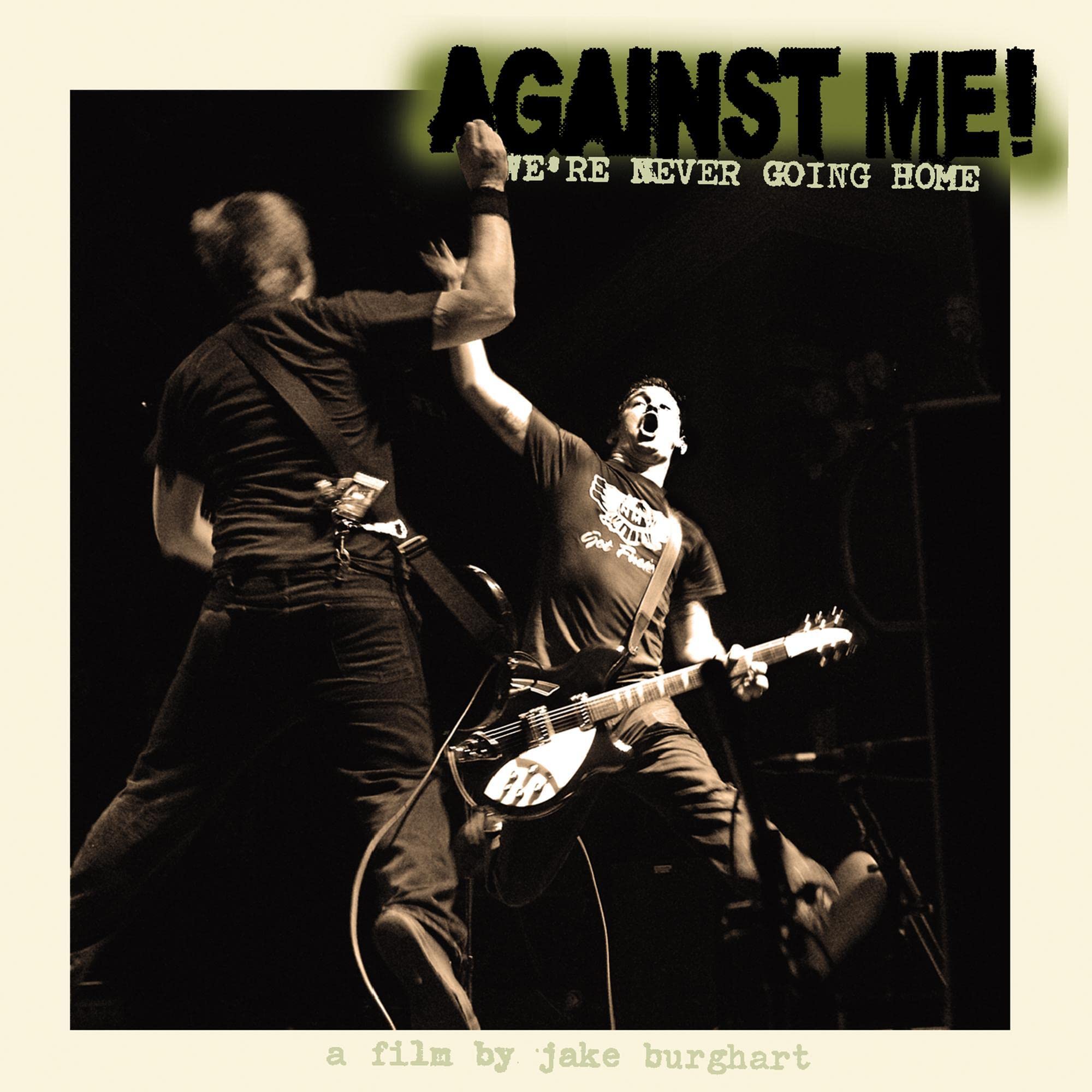 Against Me - We're Never Going Home Album | Punk Rock Music CD & Vinyl | Perfect for Road Trips & Concerts