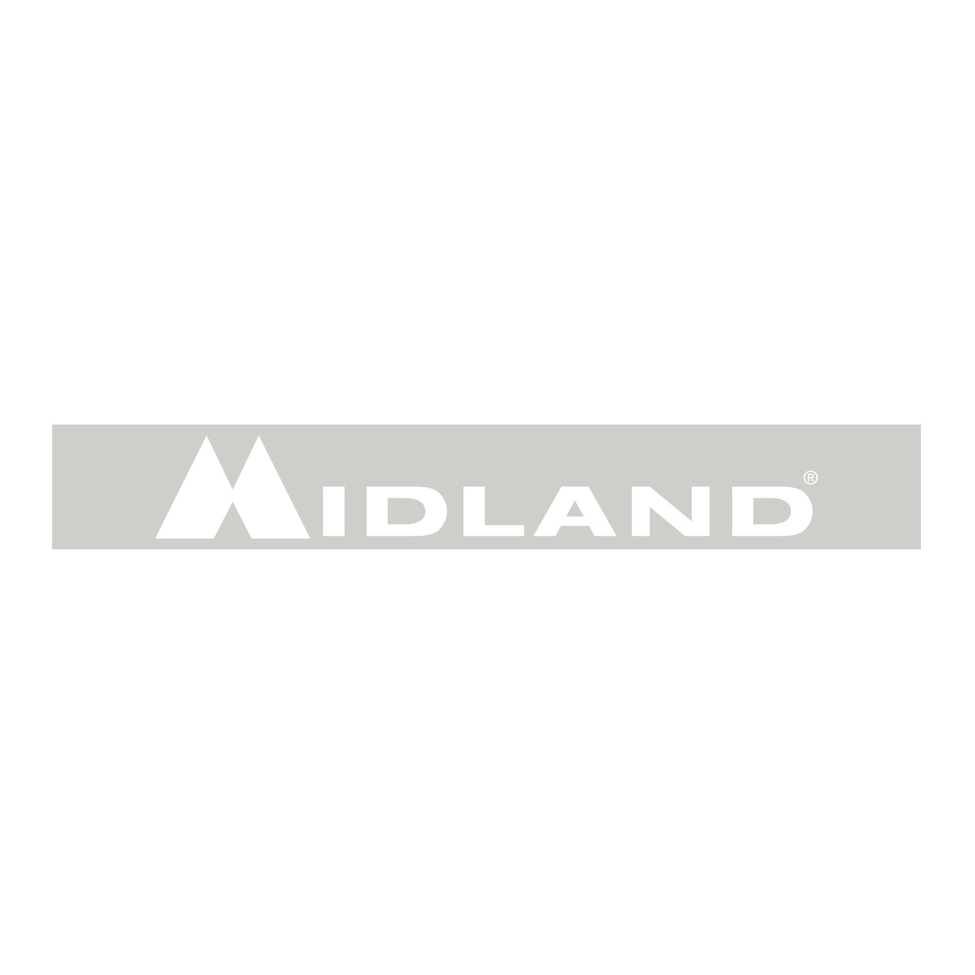 Midland Decal - Premium White Vinyl Sticker for Cars, Laptops & DIY Projects | Durable, Weatherproof & Easy to Apply