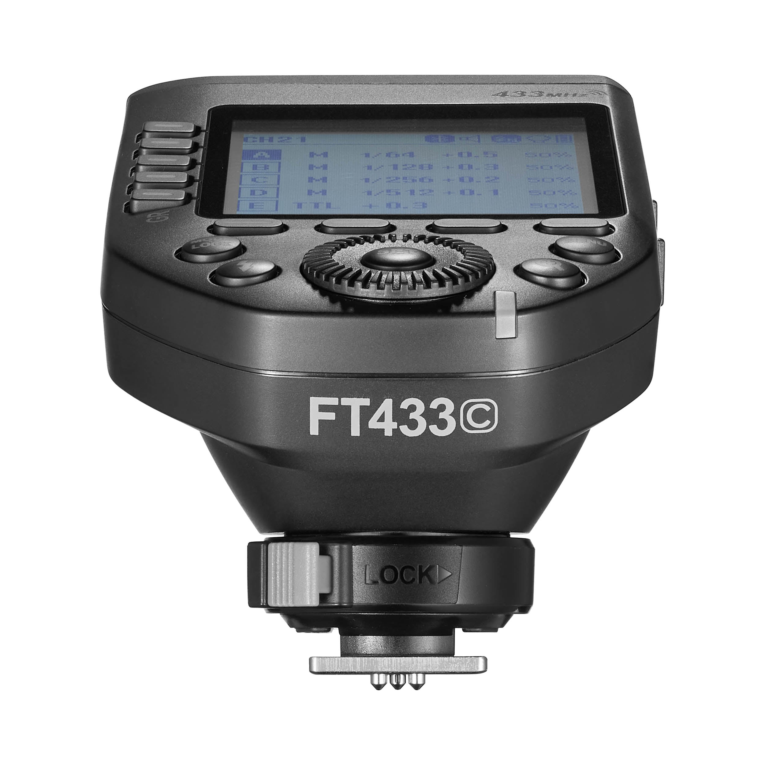 FT433 433MHz Wireless Flash Trigger & Receiver Set with App Control - Perfect for Studio Photography, Outdoor Shoots, and Remote Lighting Control