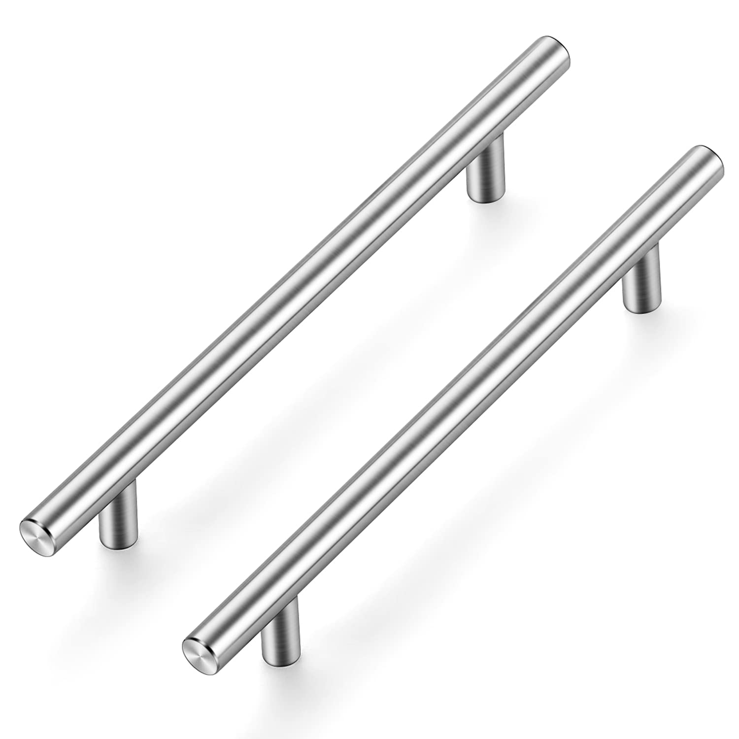 Ravinte 20 Pack 6-1/4 Inch Brushed Nickel Cabinet Handles - Modern Kitchen Drawer Pulls Hardware for Cabinets, Dressers & Furniture (Perfect for Kitchen Remodel, Bathroom Vanity & Office Storage)