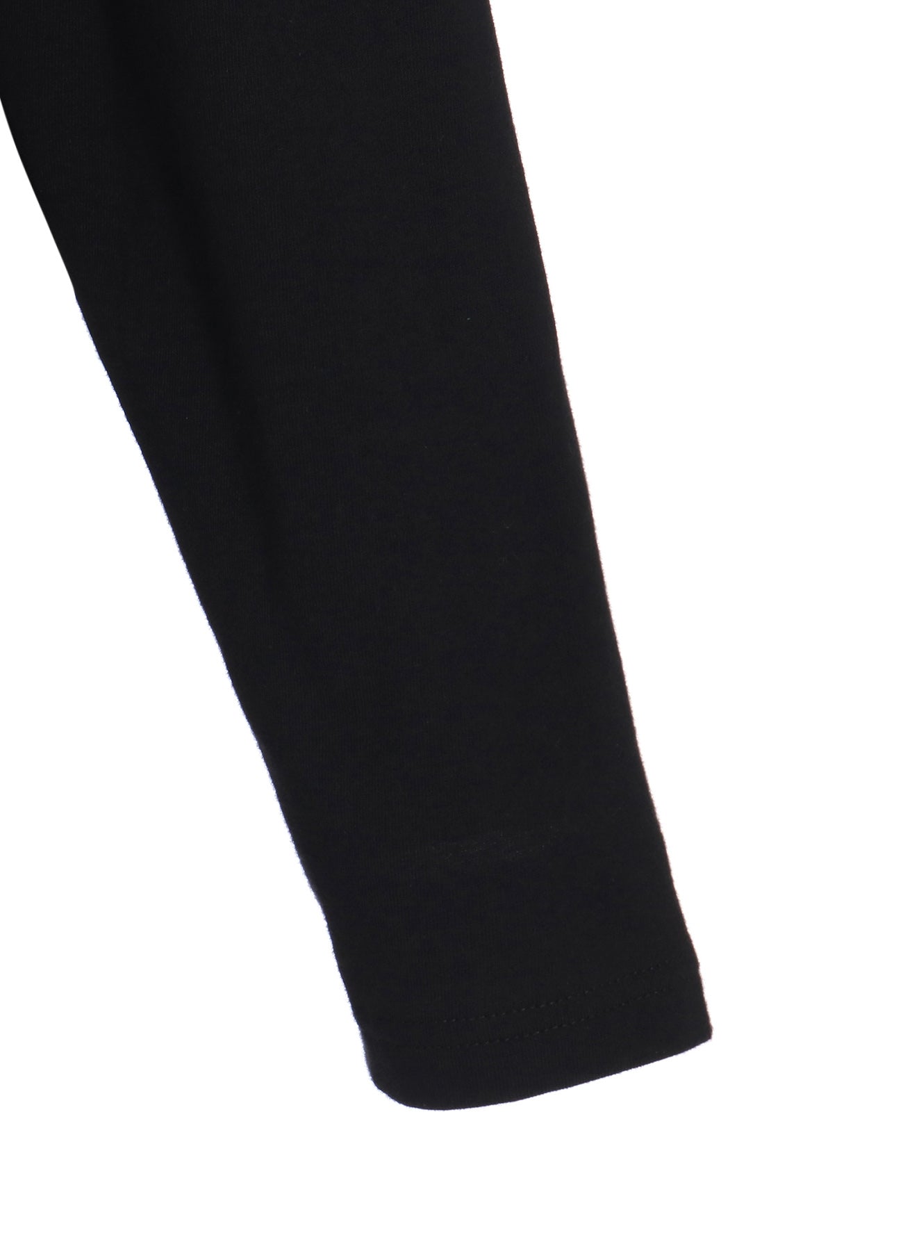 Soft Cotton Jersey Fabric Long Sleeve Draped T-Shirt for Women - Comfortable Casual Wear for Everyday, Work & Outfits
