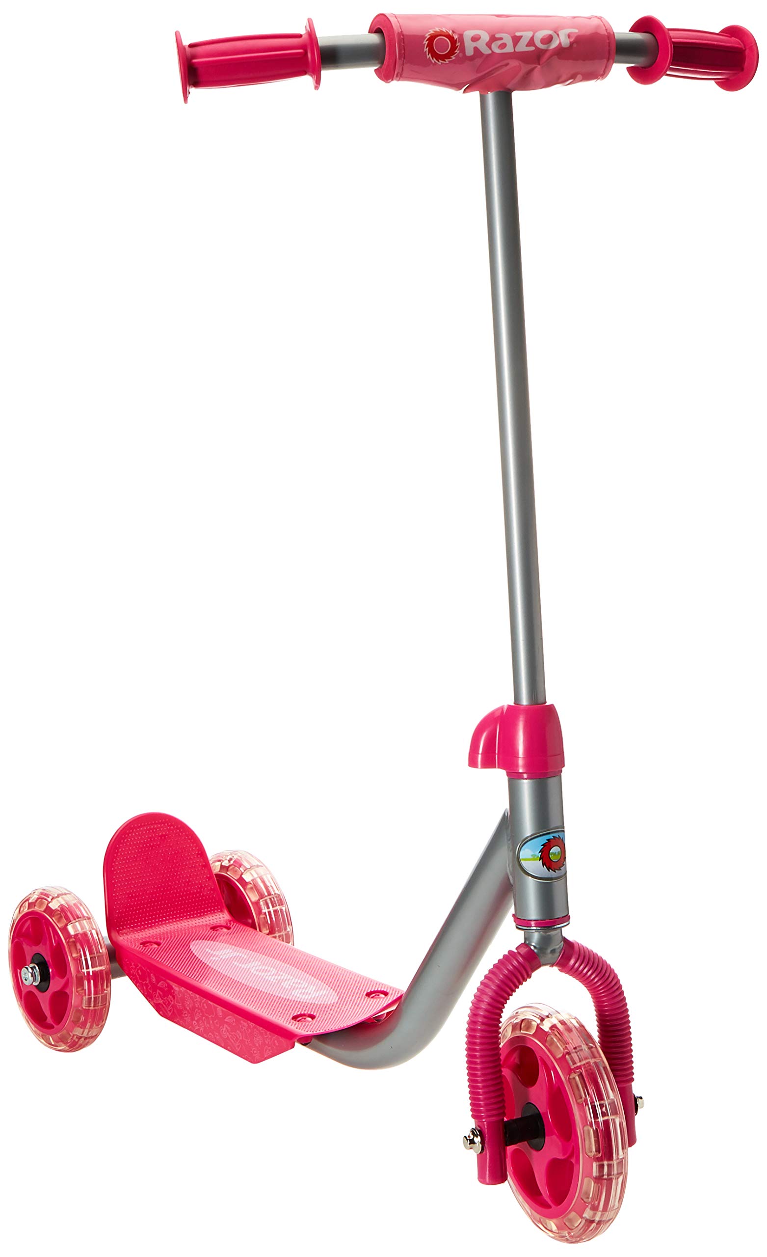 Razor Jr. Lil' Kick Scooter for Kids - Pink (MC2) | Lightweight & Durable Kick Scooter for Girls & Boys | Perfect for Commuting, Park Rides & Outdoor Play