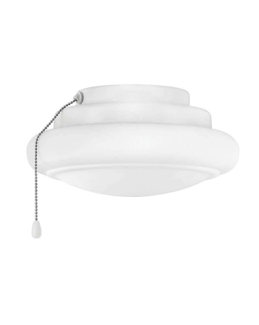 Hinkley Low Profile Light Fixture in Chalk White - Perfect for Modern Kitchens, Bathrooms & Hallway Lighting