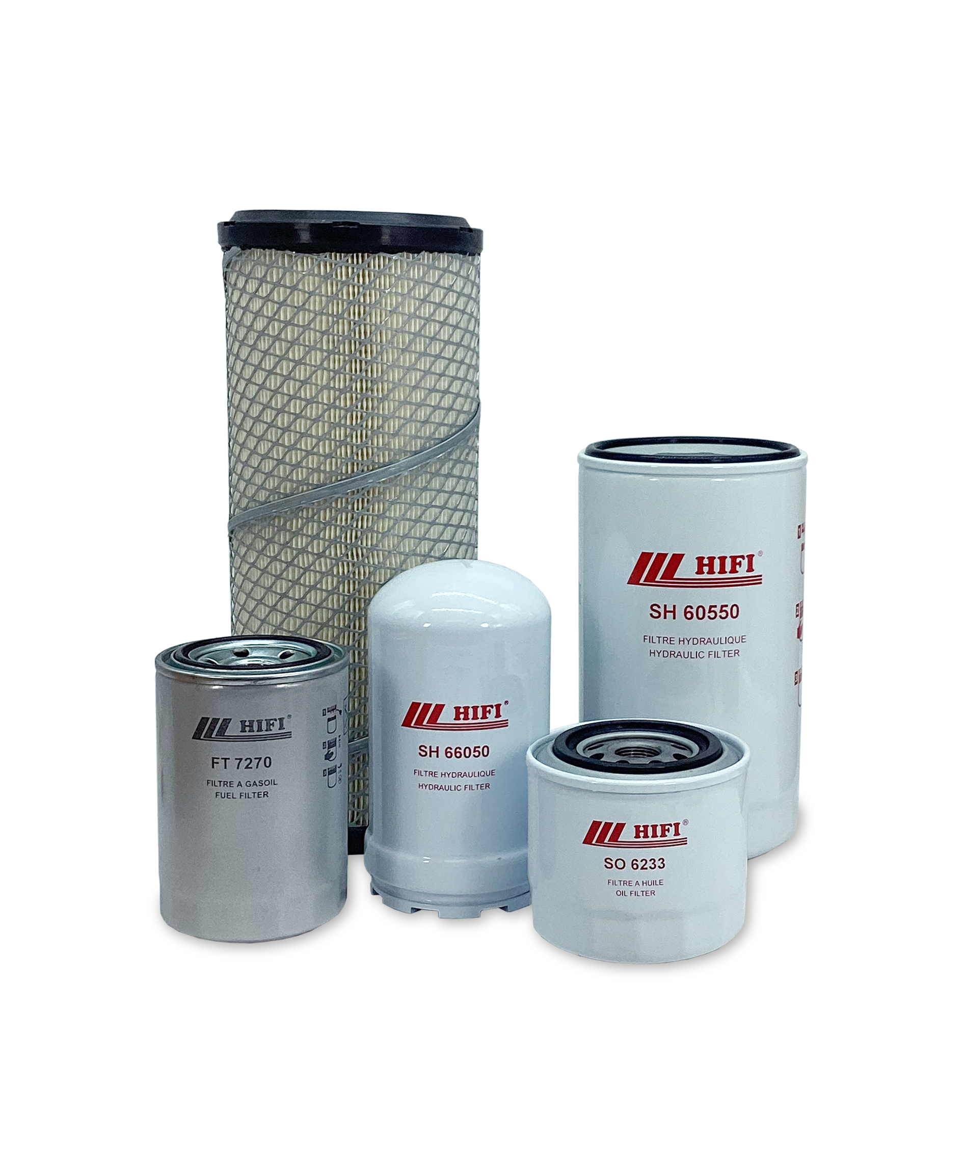 HERO® Maintenance Filter Kit for Kioti DK4810 HST Tractor - Air, Oil & Fuel Filters Replacement Set - Perfect for Tractor Maintenance & Farming Equipment Care