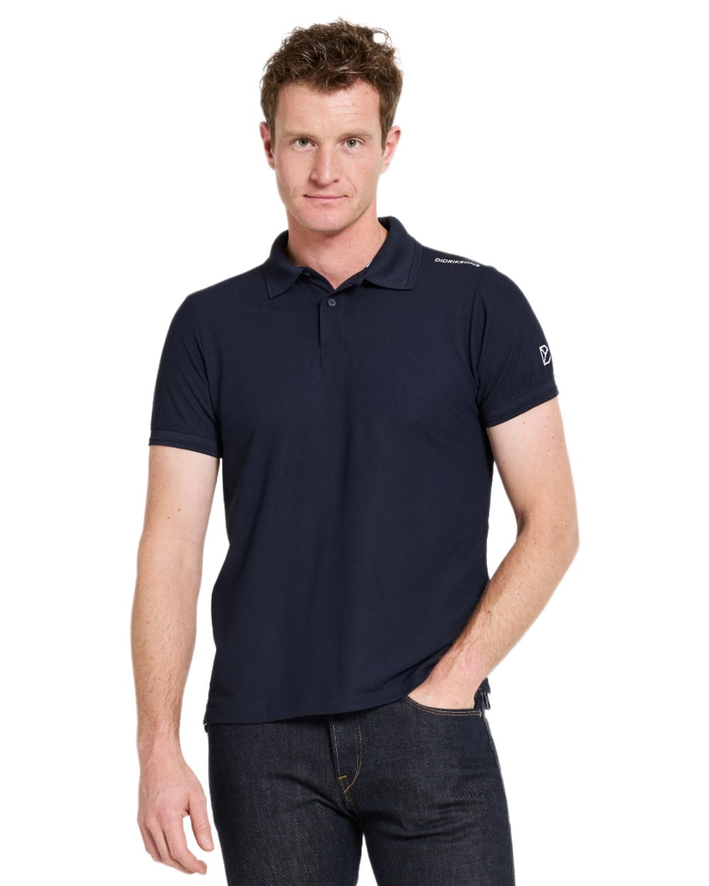 Didriksons Men's Jack Polo T-Shirt - Comfortable & Stylish Casual Wear for Outdoor Activities & Daily Use