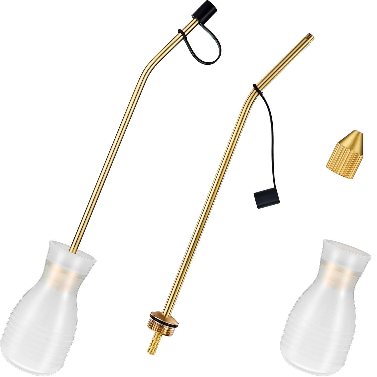 Boao Garden Sprayer Applicator Bulb with Long Copper Tube - Organic Gardening Supplies for Pest Control & Plant Care (2 Pack) - Perfect for Indoor Plants, Greenhouses & Agricultural Use