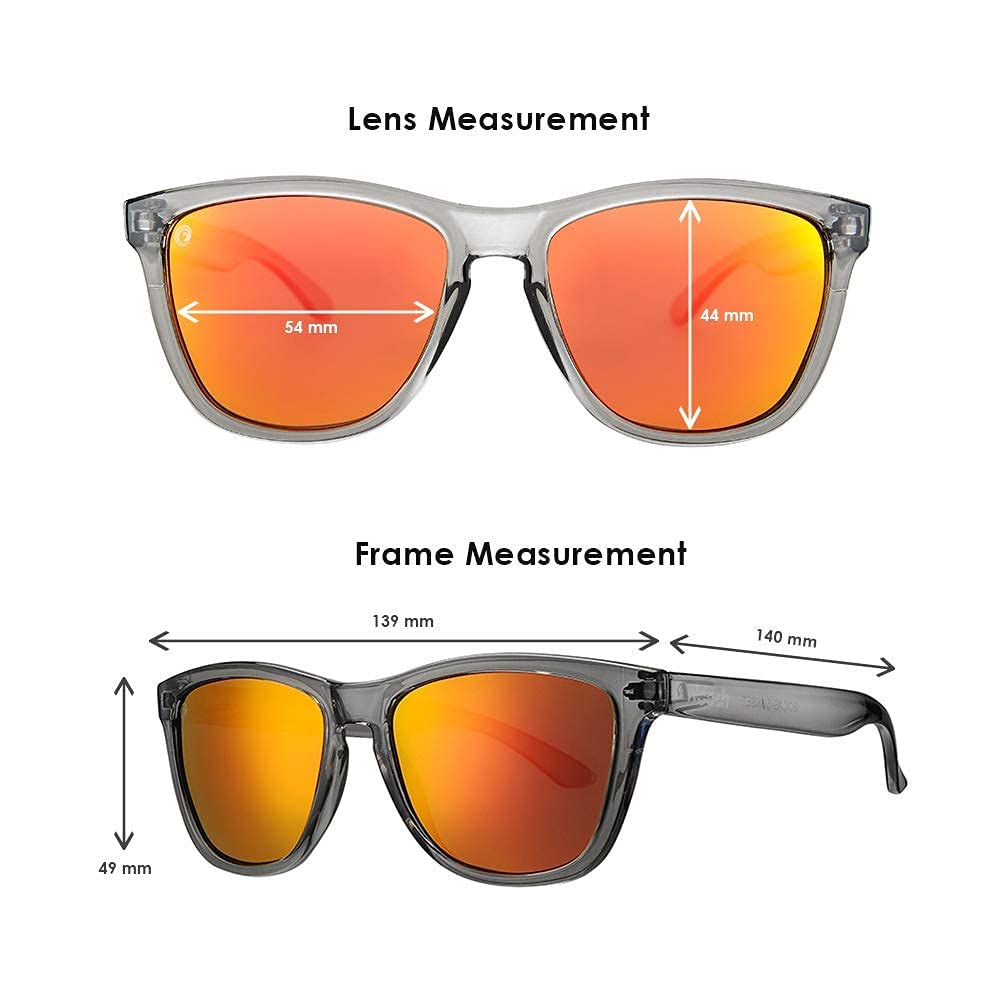 Polarized Lightweight Sunglasses for Men & Women - UV Protection Unisex Sport Sunglasses for Fishing, Running, Beach, Hiking & Outdoor Activities | Perfect for Driving, Cycling & Summer Vacations