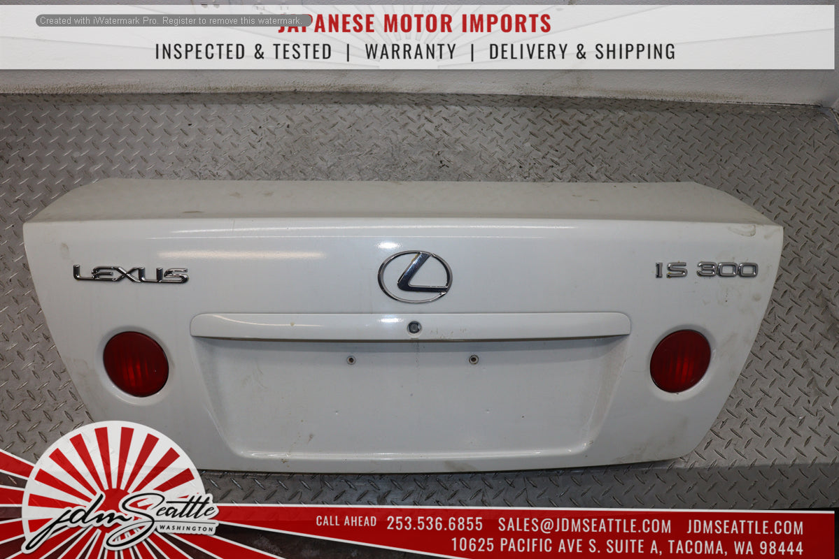 Lexus IS300 Toyota Altezza Trunk Lip Spoiler, Rear Bumper & Taillights (Left/Right) - Perfect for Car Upgrades & Styling